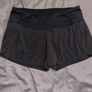 lululemon athletica Black Women's “speed short” classic.